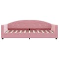 Miniatyrbillede 2 af 8: vidaXL daybed 80x200 cm velour pink