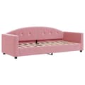 Miniatyrbillede 1 af 8: vidaXL daybed 80x200 cm velour pink