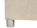 Miniatyrbilde 10 av 11: Seng med oppbevaring Beige Stoff 160 x 200 cm Madrass inkludert Sengegavl Moderne design Kontinentalseng Soverom