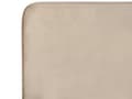 Miniatyrbild 8 av 10: Dubbelsäng Taupe Sammet Klädsel Svart Metall Ben King Size 180 x 200 cm Med Wingback Huvudgavel Sovrum Klassisk Minimalistisk Sovrum Gästrum