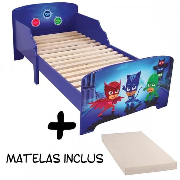 Barnsäng PJ Masks Trio + Madrass