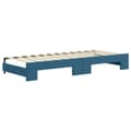 Miniatyrbillede 8 af 11: vidaXL daybed med udtræk 80x200 cm velour blå