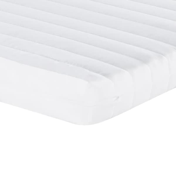 vidaXL daybed med udtræk og madras 80x200 cm velour lysegrå