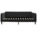 Miniatyrbillede 7 af 11: vidaXL daybed med udtræk 100x200 cm velour sort