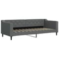 Miniatyrbillede 4 af 11: vidaXL daybed med udtræk 80x200 cm stof mørkegrå