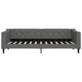 Miniatyrbillede 5 af 11: vidaXL daybed med udtræk 80x200 cm stof mørkegrå
