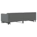 Miniatyrbillede 9 af 11: vidaXL daybed med udtræk 80x200 cm stof mørkegrå