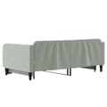Miniatyrbillede 5 af 11: vidaXL daybed med udtræk 90x190 cm velour lysegrå