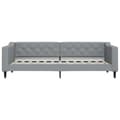 Miniatyrbillede 3 af 11: vidaXL daybed med madras 80x200 cm stof lysegrå
