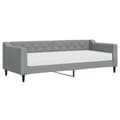 Miniatyrbillede 1 af 11: vidaXL daybed med madras 80x200 cm stof lysegrå