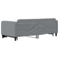 Miniatyrbillede 5 af 11: vidaXL daybed med udtræk 90x190 cm stof lysegrå