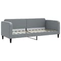 Miniatyrbillede 6 af 11: vidaXL daybed med udtræk 80x200 cm stof lysegrå