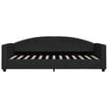 Miniatyrbillede 7 af 11: vidaXL daybed med udtræk 90x200 cm stof sort