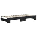 Miniatyrbillede 8 af 11: vidaXL daybed med udtræk 90x200 cm stof sort