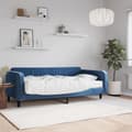Miniatyrbillede 11 af 11: vidaXL daybed med madras 100x200 cm velour blå
