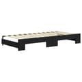 Miniatyrbillede 8 af 11: vidaXL daybed med udtræk 90x200 cm velour sort