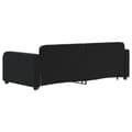 Miniatyrbillede 5 af 11: vidaXL daybed med udtræk 90x190 cm velour sort