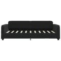 Miniatyrbillede 7 af 11: vidaXL daybed med udtræk 90x190 cm velour sort