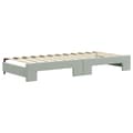 Miniatyrbillede 7 af 9: vidaXL daybed med udtræk 90x200 cm velour lysegrå