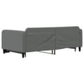 Miniatyrbillede 5 af 11: vidaXL daybed med udtræk 100x200 cm stof mørkegrå