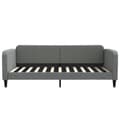 Miniatyrbillede 7 af 11: vidaXL daybed med udtræk 100x200 cm stof mørkegrå