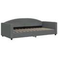 Miniatyrbillede 6 af 11: vidaXL daybed med udtræk 90x200 cm stof mørkegrå
