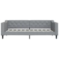 Miniatyrbillede 4 af 11: vidaXL daybed med madras 90x190 cm stof lysegrå