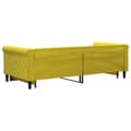 Miniatyrbillede 5 af 11: vidaXL daybed med udtræk 90x200 cm velour gul
