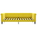 Miniatyrbillede 7 af 11: vidaXL daybed med udtræk 90x200 cm velour gul