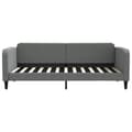 Miniatyrbillede 7 af 11: vidaXL daybed med udtræk 90x200 cm stof mørkegrå