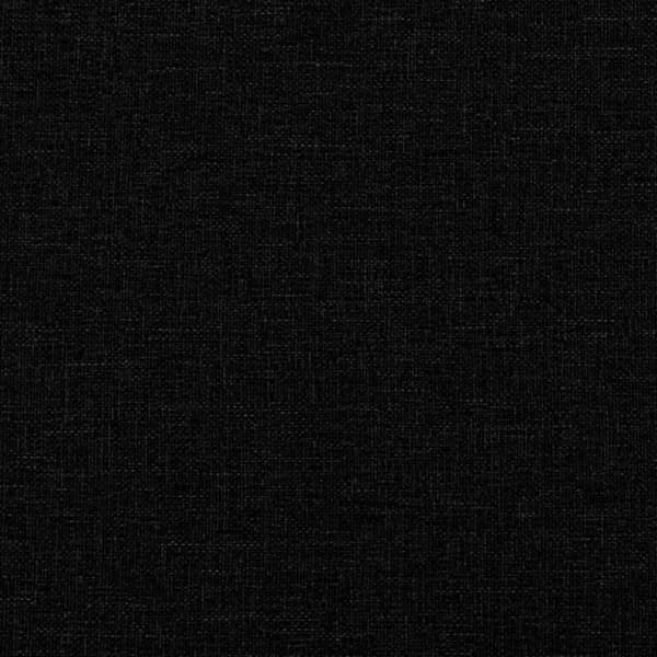 vidaXL Dagbädd utdragbar med lådor svart 100x200 cm tyg