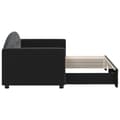 Miniatyrbillede 4 af 9: vidaXL daybed med udtræk 80x200 cm velour sort
