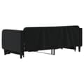 Miniatyrbillede 5 af 11: vidaXL daybed med udtræk 90x200 cm velour sort