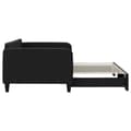 Miniatyrbillede 4 af 11: vidaXL daybed med udtræk 100x200 cm stof sort