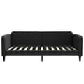 Miniatyrbillede 7 af 11: vidaXL daybed med udtræk 100x200 cm stof sort