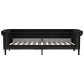 Miniatyrbillede 9 af 11: vidaXL daybed med udtræk 90x200 cm kunstlæder sort