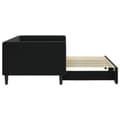 Miniatyrbillede 4 af 11: vidaXL daybed med udtræk 90x190 cm velour sort
