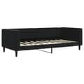 Miniatyrbillede 8 af 11: vidaXL daybed med udtræk 90x190 cm velour sort