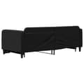 Miniatyrbillede 5 af 11: vidaXL daybed med udtræk 90x190 cm stof sort