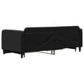 Miniatyrbillede 5 af 11: vidaXL daybed med udtræk og skuffer 80x200 cm stof sort