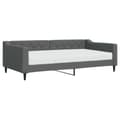 Miniatyrbillede 1 af 11: vidaXL daybed med madras 100x200 cm stof mørkegrå