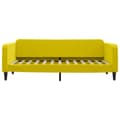 Miniatyrbillede 7 af 11: vidaXL daybed med udtræk 90x200 cm velour gul