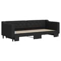 Miniatyrbillede 3 af 11: vidaXL daybed med udtræk 80x200 cm stof sort