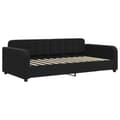Miniatyrbillede 3 af 11: vidaXL daybed med madras 100x200 cm velour sort