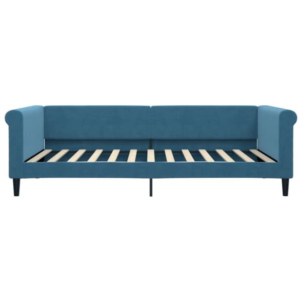 vidaXL daybed 100x200 cm velour blå