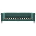 Miniatyrbillede 2 af 8: vidaXL daybed 100x200 cm velour mørkegrøn