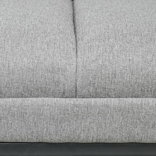 Rootz industrielt designbænk - Sengebænk - Stue - Boligmøbler - Siddeløsning - Linnedstof - Metalben - Pink + Sort - 120L x 44W x 45,5H cm