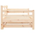 Miniatyrbilde 6 av 10: vidaXL Uttrekkbar dagseng 90x200 cm heltre furu