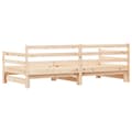 Miniatyrbilde 7 av 10: vidaXL Uttrekkbar dagseng 90x200 cm heltre furu
