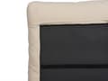 Miniatyrbillede 11 af 11: Seng Beige Boucle 180 x 200 cm Moderne Dobbeltseng Polstret To Mands Seng Lav Sengeramme Minimalistisk Design